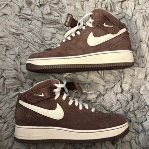 Air force 1 mid chocolate